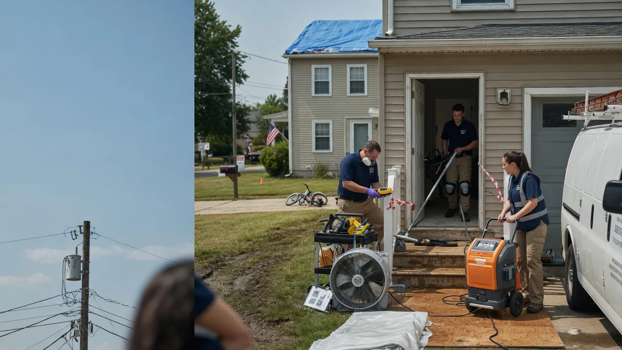 Water Damage Repair in Cloutierville, LA near me